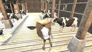 Скриншот 4 к игре Directly Drink Milk from Cow　【直に牛乳を飲め】