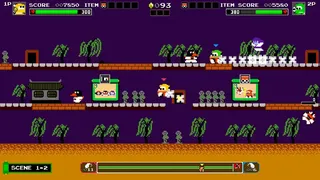 Скриншот 1 к игре Ninja JaJaMaru: The Great Yokai Battle + Hell