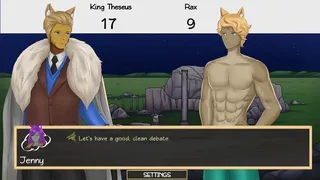 Скриншот 1 к игре Furry Shakespeare: Two Incredibly Ripped, Absolutely Shredded Noble Kinsmen