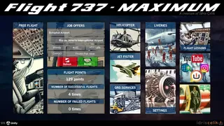 Скриншот 1 к игре Flight 737 - MAXIMUM