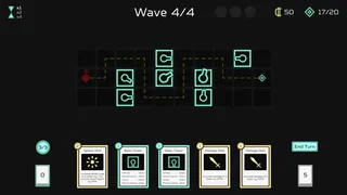 Скриншот 1 к игре Shapebreaker - Tower Defense Deckbuilder