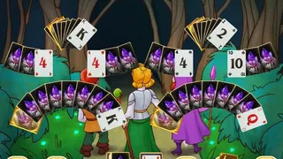 Скриншот 2 к игре Gnomes Solitaire