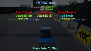 Скриншот 1 к игре Maze Workout - Western Lost Solo Car Racer