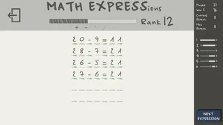 Скриншот 2 к игре MATH EXPRESSions