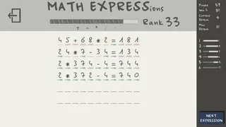Скриншот 3 к игре MATH EXPRESSions