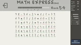 Скриншот 4 к игре MATH EXPRESSions