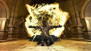 Скриншот 1 к игре Outcasts of Dungeon:Epic Magic World Fight Rogue Game Simulator