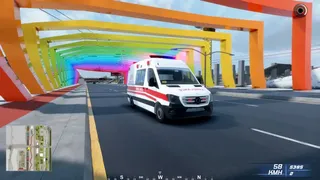 Скриншот 1 к игре Ambulance Emergency Simulation