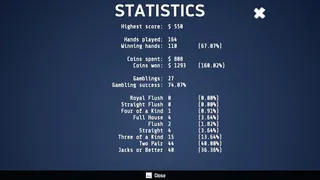 Скриншот 6 к игре Jacks or Better - Video Poker