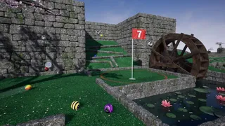 Скриншот 1 к игре Golfing In Aether