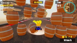 Скриншот 1 к игре Retro Karting 22
