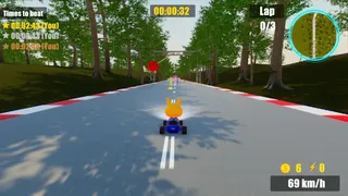 Скриншот 6 к игре Retro Karting 22
