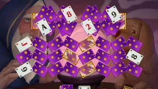 Скриншот 1 к игре Sweet Solitaire. School Witch 2