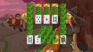 Скриншот 3 к игре Sweet Solitaire. School Witch 2