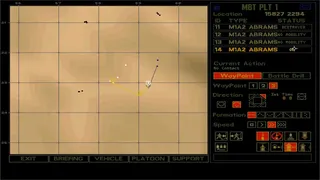 Скриншот 3 к игре M1 Tank Platoon II