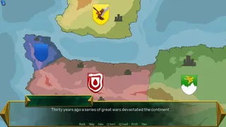 Скриншот 2 к игре A War of a Madman's Making