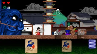 Скриншот 2 к игре 鳥獣妖怪戯画　(Choju Yokai Giga)