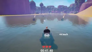 Скриншот 2 к игре Lawnmower game: Mortal Race