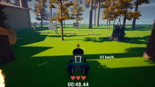 Скриншот 4 к игре Lawnmower game: Mortal Race