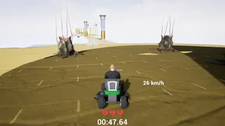 Скриншот 5 к игре Lawnmower game: Mortal Race