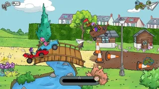 Скриншот 2 к игре Horrid Henry's Krazy Karts