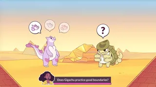 Скриншот 2 к игре Kaichu - The Kaiju Dating Sim