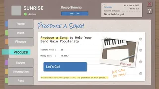 Скриншот 3 к игре K-Pop & Rock Band Manager