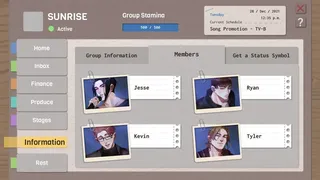 Скриншот 4 к игре K-Pop & Rock Band Manager