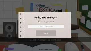 Скриншот 5 к игре K-Pop & Rock Band Manager