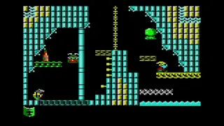 Скриншот 2 к игре Auf Wiedersehen Monty (CPC/Spectrum)