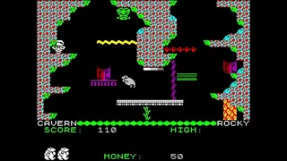 Скриншот 3 к игре Auf Wiedersehen Monty (CPC/Spectrum)