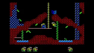 Скриншот 4 к игре Auf Wiedersehen Monty (CPC/Spectrum)