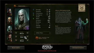 Скриншот 1 к игре Dungeons of the Amber Griffin
