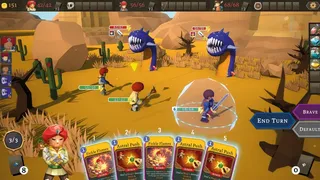 Скриншот 1 к игре Ragtag Heroes : Roguelite CO-OP Deckbuilder
