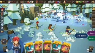 Скриншот 4 к игре Ragtag Heroes : Roguelite CO-OP Deckbuilder