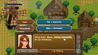 Скриншот 1 к игре Newcomer : A Language Learning RPG