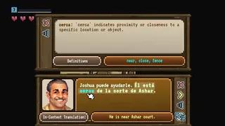 Скриншот 5 к игре Newcomer : A Language Learning RPG