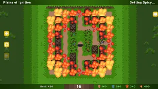 Скриншот 2 к игре Maze Ablaze