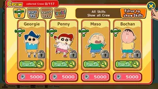 Скриншот 2 к игре クレヨンしんちゃん 嵐を呼ぶ 炎のカスカベランナー!!
