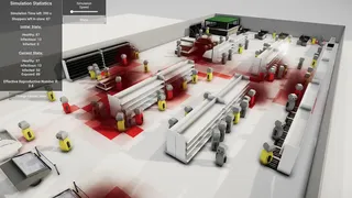 Скриншот 2 к игре COVID Simulation