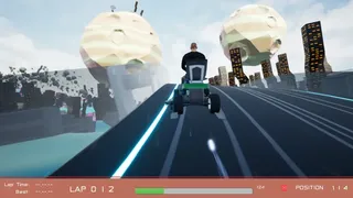 Скриншот 2 к игре Lawnmower Game: Space Race