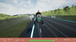 Скриншот 3 к игре Lawnmower Game: Space Race