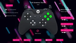 Скриншот 1 к игре ToS Gamepad Tester