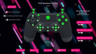 Скриншот 2 к игре ToS Gamepad Tester