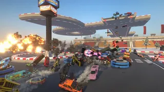 Скриншот 1 к игре Race Day Rampage: Streamer Edition