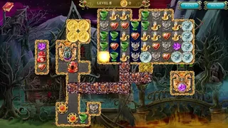 Скриншот 1 к игре Cursed House 11 Match 3 Puzzle