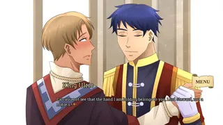 Скриншот 1 к игре Be My Loyal Subject - Historical Boys Love (BL) Visual Novel
