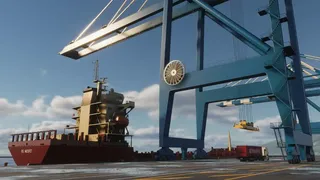 Скриншот 1 к игре Port Cranes : Container Age