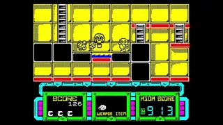 Скриншот 4 к игре Future Knight (CPC/Spectrum)