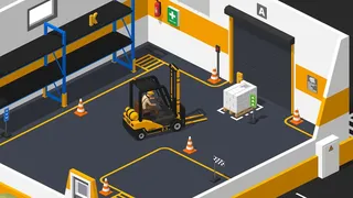 Скриншот 1 к игре Forklift Extreme: Deluxe Edition